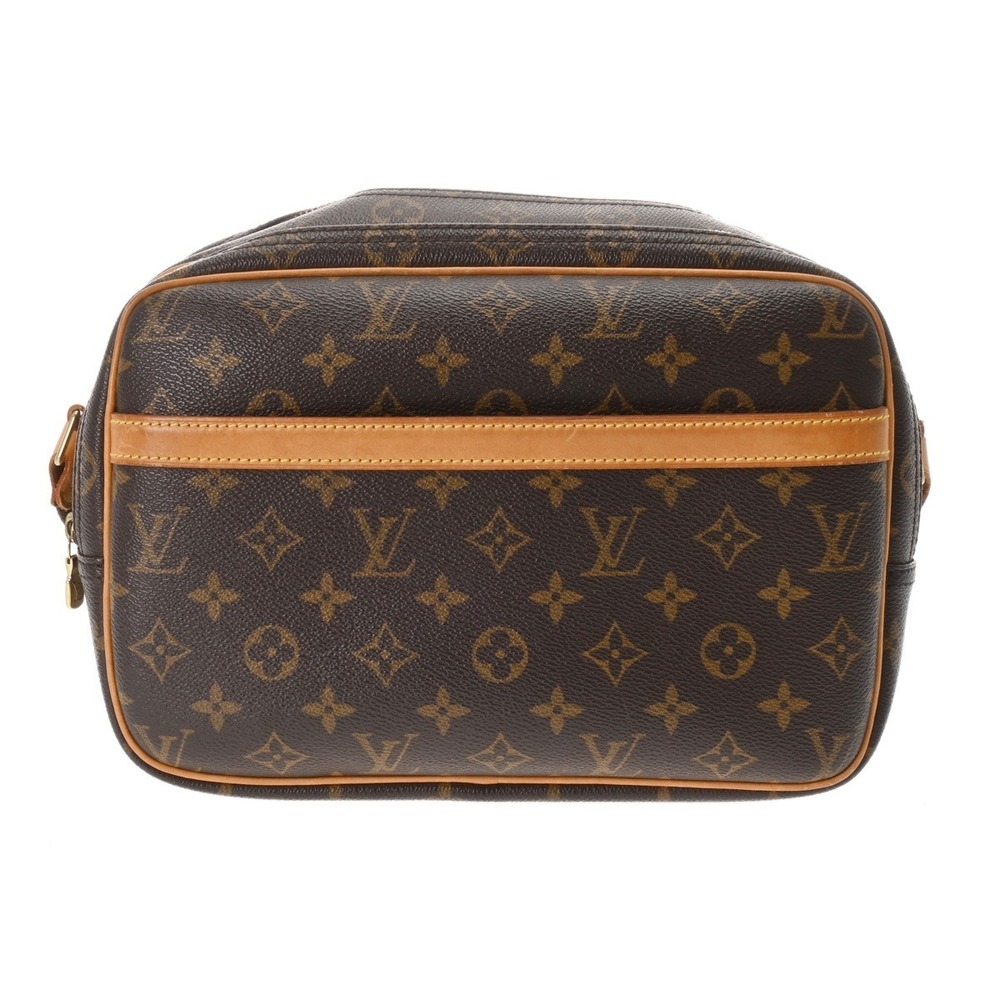 Louis Vuitton Brown Bag Canvas Reporter Monogram Shoulder - Picture 2 of 10